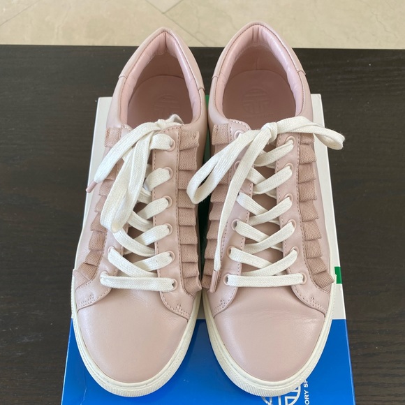 Tory Burch Ruffle Sneakers - Picture 2 of 6